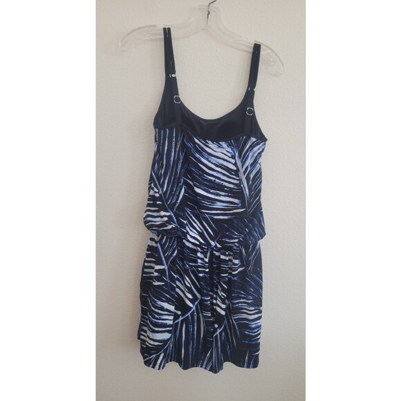 NWOT Maxine Of Hollywood Women One Piece Swimsuit Jumper Size 6 (Small) Sample - Picture 2 of 6